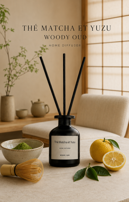 5. Thé Matcha et Yuzu 抹茶與柚子  — 清新柑橘與茶香，明亮、乾淨。
