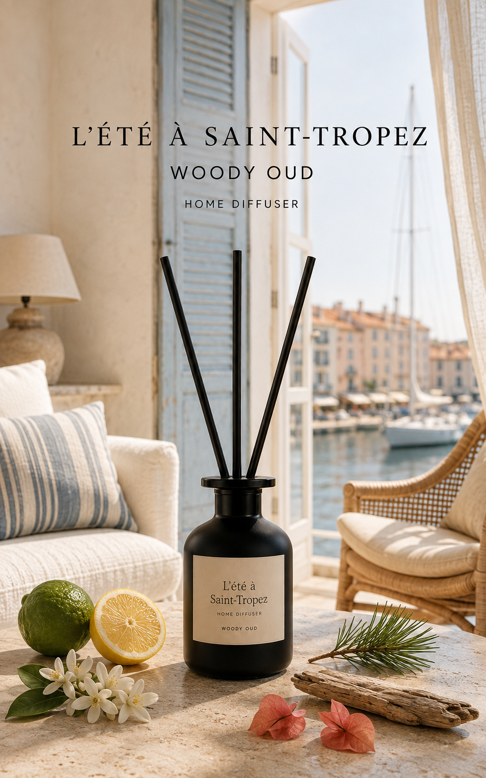 12. L’été à Saint-Tropez 夏天的聖托佩  — 南法陽光、蔚藍海岸與度假氣息。